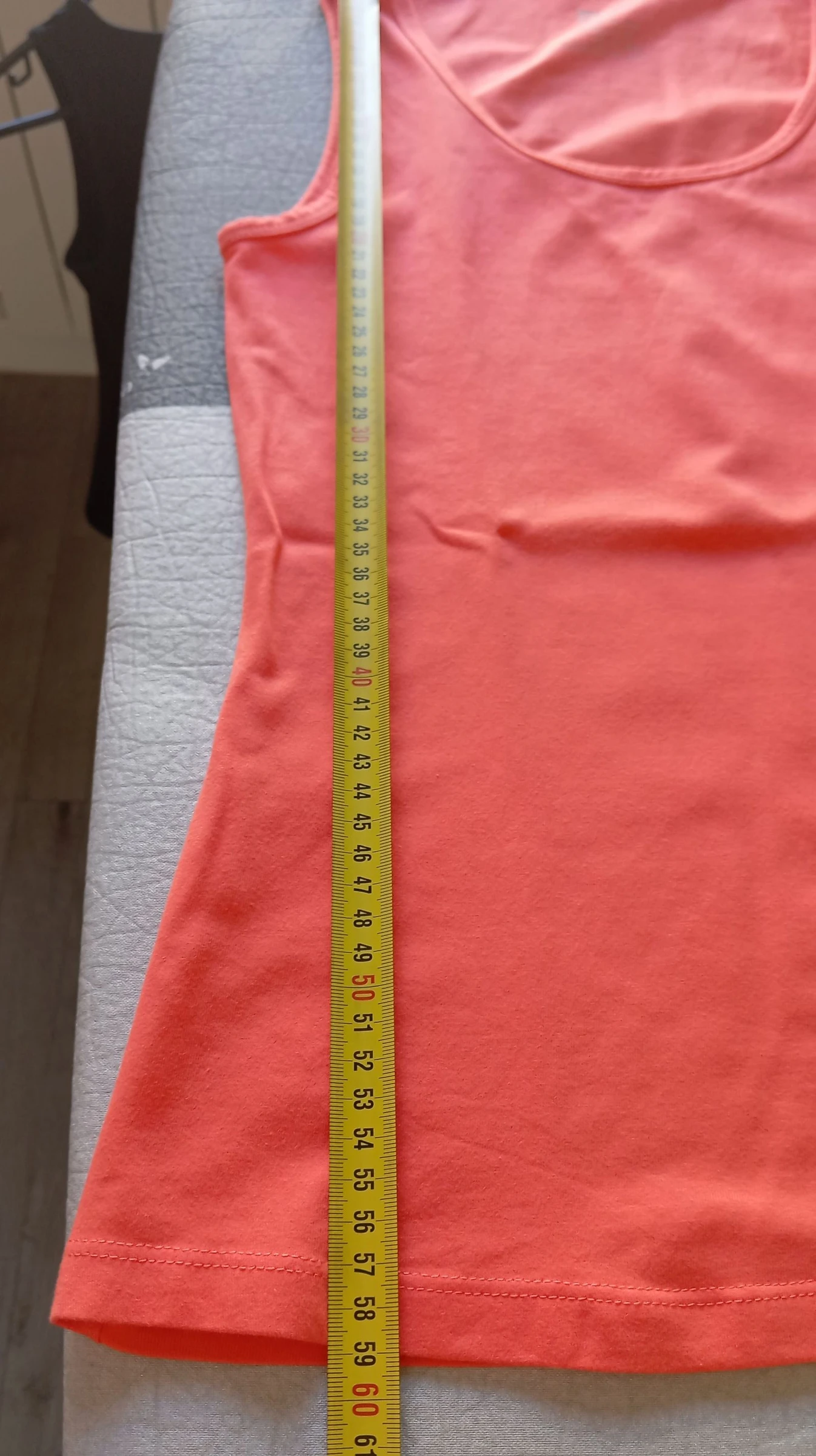 Camiseta sin mangas naranja. Talla XS. – photo 5